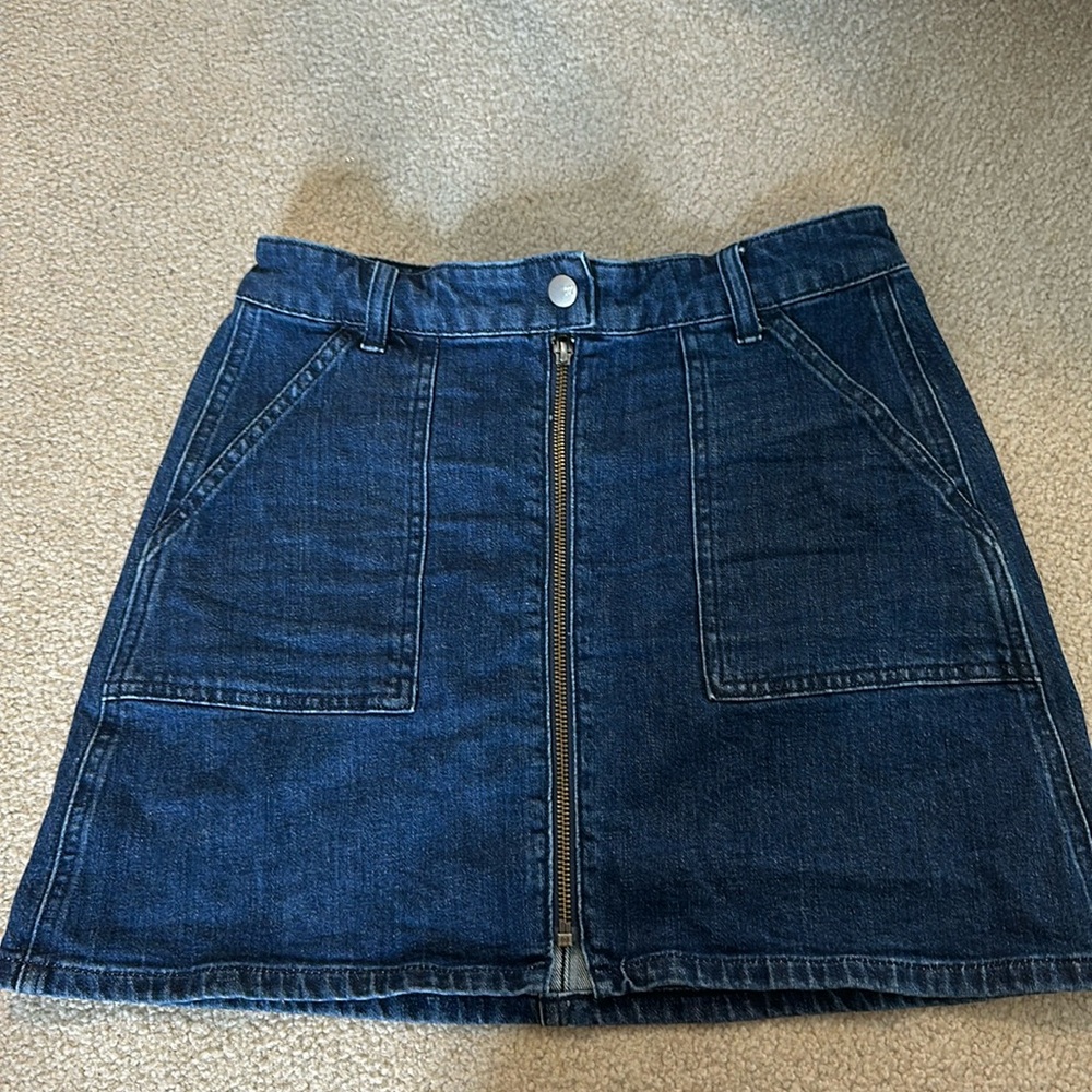 Madwell denim skirt